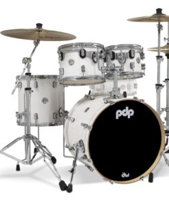 PDP Concept Maple 4pc Set Pearlescent White Lacquer PDCM20FNPW