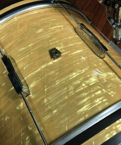 Ludwig USA Classic Maple Aged Onyx Kit Club Date Build Downbeat Base Drum Top