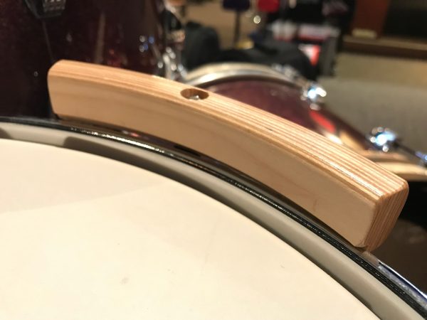 Drums The Rim Riser Wood Cross Stick Enhancer Kit 30 ply Maple RimRiser