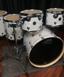 DW Drums Performance Series Maple 5pc White Marine Pearl