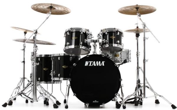 Tama Drums Starclassic Walnut and Birch WBS52LS PBK Piano Black 5pc WB kit