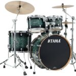 Tama Starclassic Performer Molten Steel Blue Burst Four Piece Set