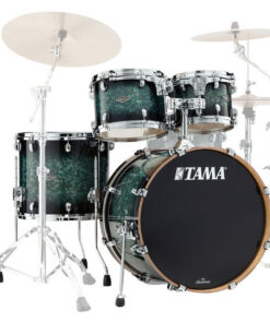 Tama drums sets Starclassic Performer MBS42S MSL Molten Steel Blue Burst 4pc Maple and Birch kit
