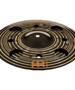 Meinl Classic Custom Dark 12 in Trash Stack Cymbals CC12DASTK Side view.