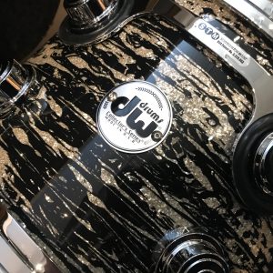 DW drums sets Collector's Series Drum Workshop Pure Maple 333 Black Oyster Glass 3pc kit