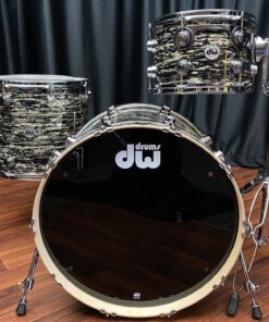 DW Collector's Series Drum Workshop Pure Maple 333 Black Oyster Glass 3pc kit DWCFP333BOG3P 8 DW Collector’s Series Drum Workshop Pure Maple 333 Black Oyster Glass 3pc kit