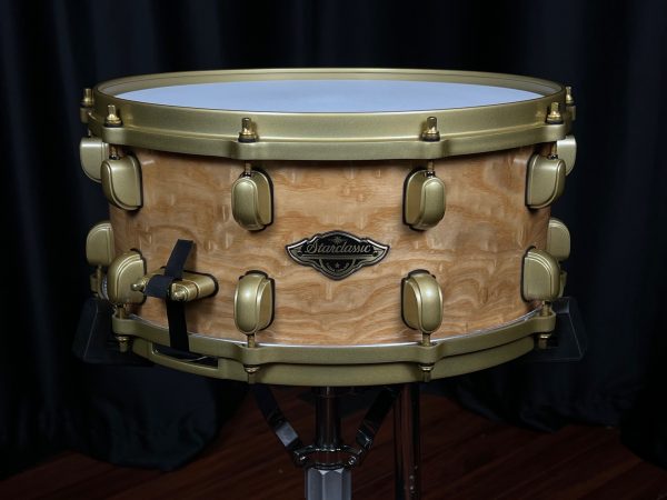 Tama Limited Edition Starclassic Walnut Birch 6.5x14 Snare Drum Gloss Natural Tamo Ash