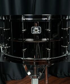 Ludwig Universal Brass 8x14 Snare Drum LU0814 With Black Nickel Hardware