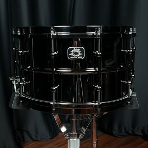 Ludwig Universal Brass 8x14 Snare Drum LU0814 With Black Nickel Hardware