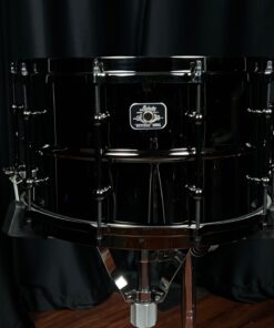Ludwig Universal Brass 8×14 Snare Drum LU0814 With Black Nickel Hardware