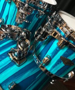 Tama drums sets Starclassic Performer MBS42SSKA Sky Blue Aurora 4pc Maple and Birch kit