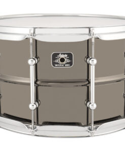 Ludwig Universal Brass 8×14 Snare Drum LU0814C With Chrome Hardware Snare Logo