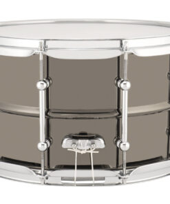 Ludwig Universal Brass 8×14 Snare Drum LU0814C With Chrome Hardware Snare Butt