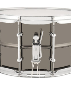Ludwig Universal Brass 8×14 Snare Drum LU0814C With Chrome Hardware Snare Throw Off