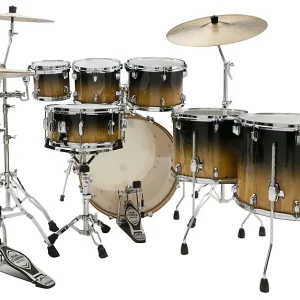 TAMA Superstar Classic Maple Exotic Gloss Lacebark Pine Fade CL72S 7pc Kit