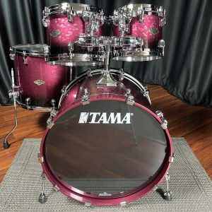 TAMA Drums Starclassic Walnut Birch Molten Dark Raspberry Fade 4pc Kit