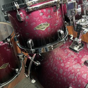 TAMA Drums Starclassic Walnut Birch Molten Dark Raspberry Fade 4pc Kit MDR