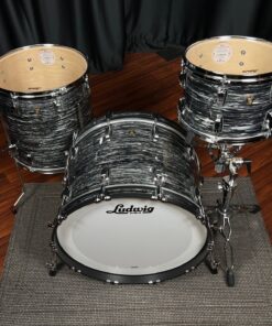 Ludwig Drums Sets USA Classic Maple Vintage Black Oyster Fab 13, 16, 22 Kit
