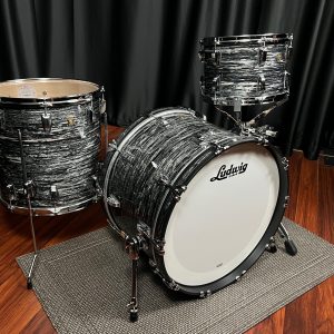 Ludwig Drums Sets Classic Maple Vintage Black Oyster Fab 13, 16, 22 Kit