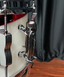 Ludwig Drums USA Vistalite 50th Anniversary Red/White Pattern E 6.5×14 Snare