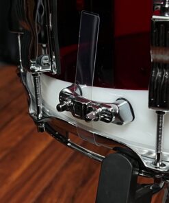 Ludwig Drums USA Vistalite 50th Anniversary Red/White Pattern E 6.5×14 Snare