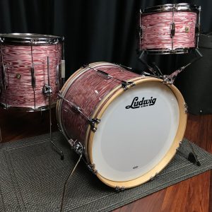 Ludwig USA Classic Maple Vintage Pink Oyster Kit Club Date Build Downbeat