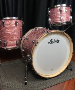 Ludwig Drums Sets Classic Maple Vintage Pink Oyster Fab 13, 16, 22 Kit