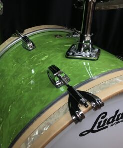 Ludwig USA Classic Maple Downbeat Emerald Pearl With VMP Inlays 3pc Kit 12, 14, 20