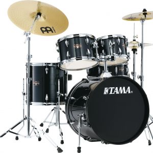 Tama Drums Imperialstar Hairline Black 5pc Set Complete