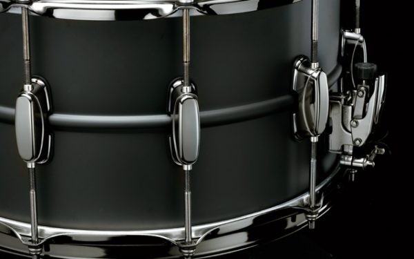Tama S.L.P. Big Black Steel 8×14 Snare Drum LST148 1mm Steel
