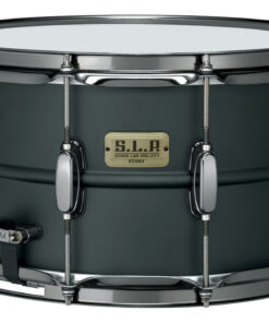 Tama S.L.P. Big Black Steel 8x14 Snare Drum LST148 1mm Steel