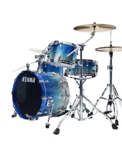 Tama Starclassic Walnut / Birch Molten Blue Ice Fade WB Kit 3pc 12, 14, 20 WBS30RS MBI 5 Tama Starclassic Walnut and Birch Molten Blue Ice Fade WB Kit 3pc