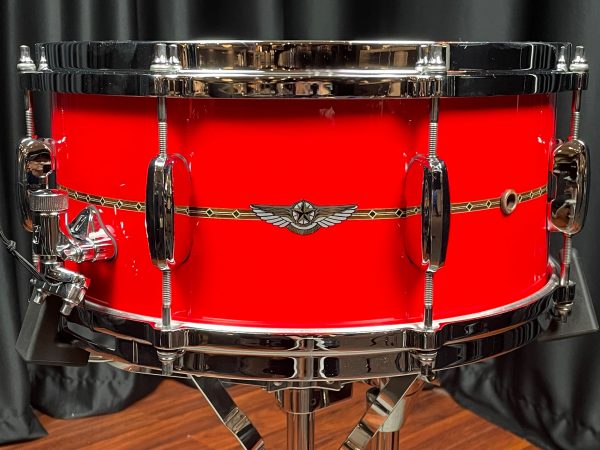 Tama Star Bubinga 6.5x14 Snare Solid Candy Red