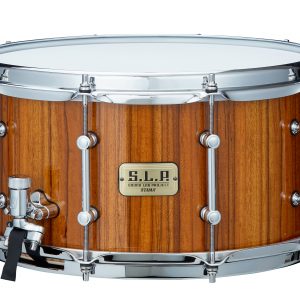 Tama SLP Limited Edition G-Maple 7×14 Gloss Natural Zebrawood
