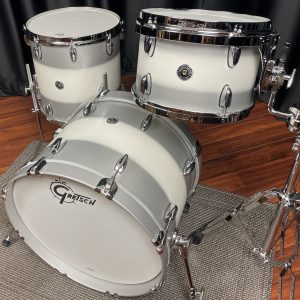 Gretsch Drums USA Brooklyn 8×12, 14×14, 14×20 Silver Mist Duco Set