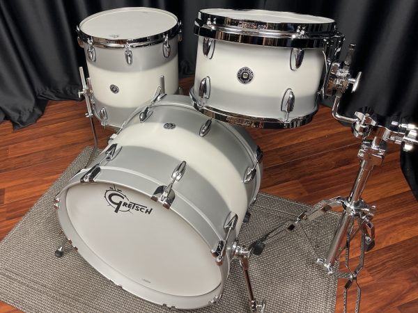 Gretsch Drums USA Brooklyn 8×12, 14×14, 14×20 Silver Mist Duco Set