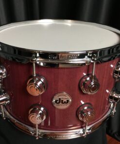 DW 8 x 14 Collector's Series Pure Purpleheart snare drum.