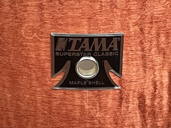 Tama Drums Mahogany Burst Superstar Classic Maple 14 in. Floor Tom
