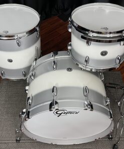 Gretsch Drums USA Brooklyn 9×13, 16×16, 14×22 Silver Mist Duco Set