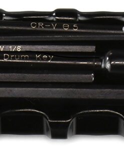 Ahead ADT Drummers Compact Multi-Tool. Black with drum key and other useful allen wrenches and screwdrivers for drums and hardware. 13 total tools. pocket sized