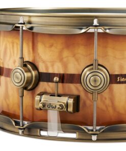 DW Drums 50th Anniversary Ltd. 6.5 x 14 Snare Persimmon and Spruce Burnt Toast Burst Lacquer Pre-Order