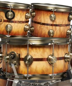 DW Drums 50th Anniversary Ltd. 6 Piece Kit Persimmon and Spruce Burnt Toast Burst Lacquer Pre-Order