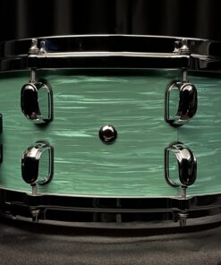 Tama drums Starclassic Walnut / Birch 6×13 snare drum Surf Green Silk 9 Tama drums Starclassic Walnut and Birch 6×13 snare drum Surf Green Silk