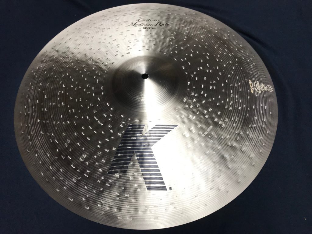 Zildjian Cymbals Used 20 in. K Custom Medium Ride Cymbal Dales Drum