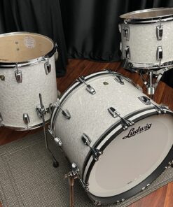 Ludwig Drums Sets USA Classic Maple White Marine Pearl Fab 13, 16, 22 Kit