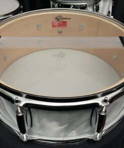 Gretsch White Satin Flame Catalina Club Jazz 12, 14, 18 and Snare CT1-J484-WSF 10 Gretsch White Satin Flame Catalina Club Jazz 12, 14, 18 and Snare CT1-J484-WSF