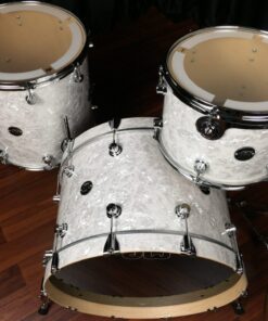 Drum Workshop Performance Series Drum Set Maple White Marine Pearl 12, 14, 20 Kit