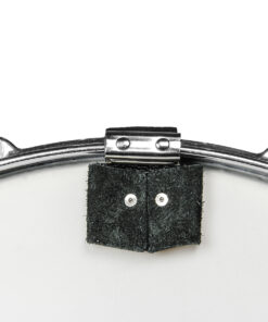 Snareweight USA M1b Black Drum Dampener Leather Tone Control 8 Snareweight USA M1b Black Drum Dampener Leather Tone Control Folded View