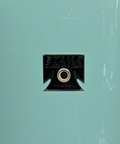 Tama Drums Light Emerald Blue Green Superstar Classic Maple 14 in. Floor Tom