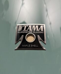 Tama Drums Light Emerald Blue Green Superstar Classic Maple 14 in. Floor Tom